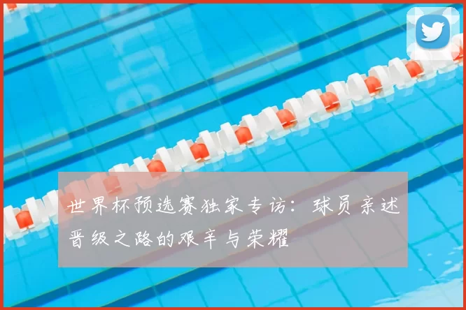 世界杯预选赛独家专访：球员亲述晋级之路的艰辛与荣耀