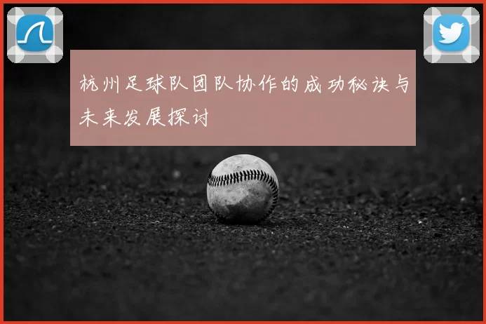 杭州足球队团队协作的成功秘诀与未来发展探讨