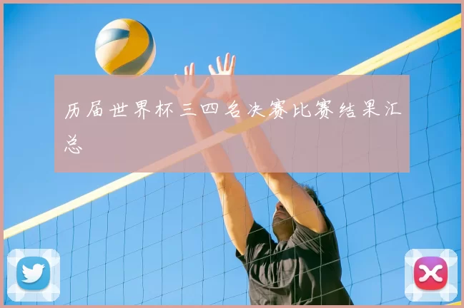 历届世界杯三四名决赛比赛结果汇总