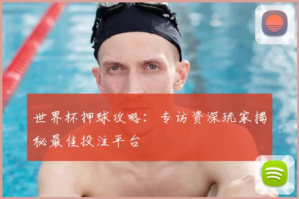 世界杯押球攻略：专访资深玩家揭秘最佳投注平台